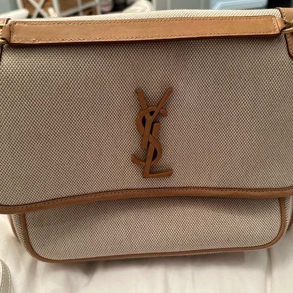 Yve Saint Laurent Niki Canvas Bag - Picture 2 of 8